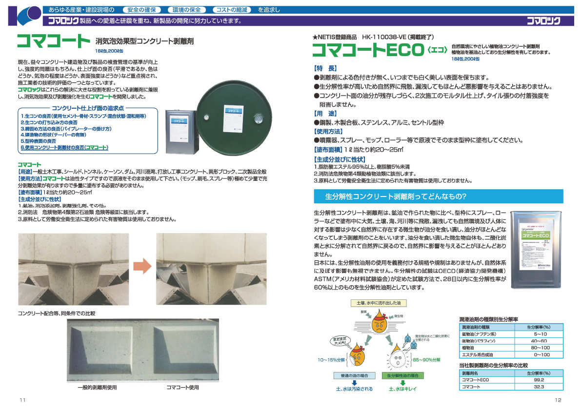 株式会社コマロック　製品カタログ